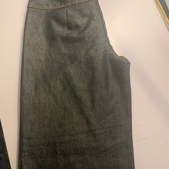 Jeanology High-Rise Pull-On Jeggings - Dark Wash - size 10 - Picture 2 of 4